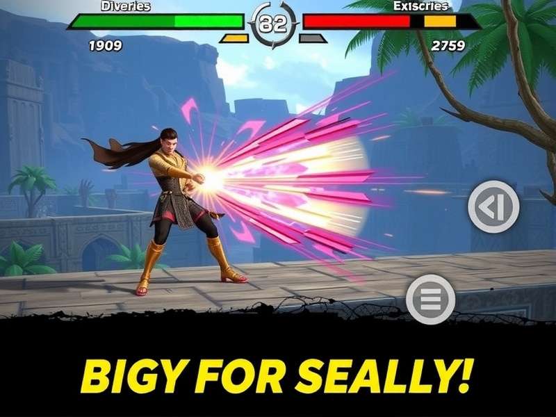 Burning Edge Dueling Gameplay Screenshot